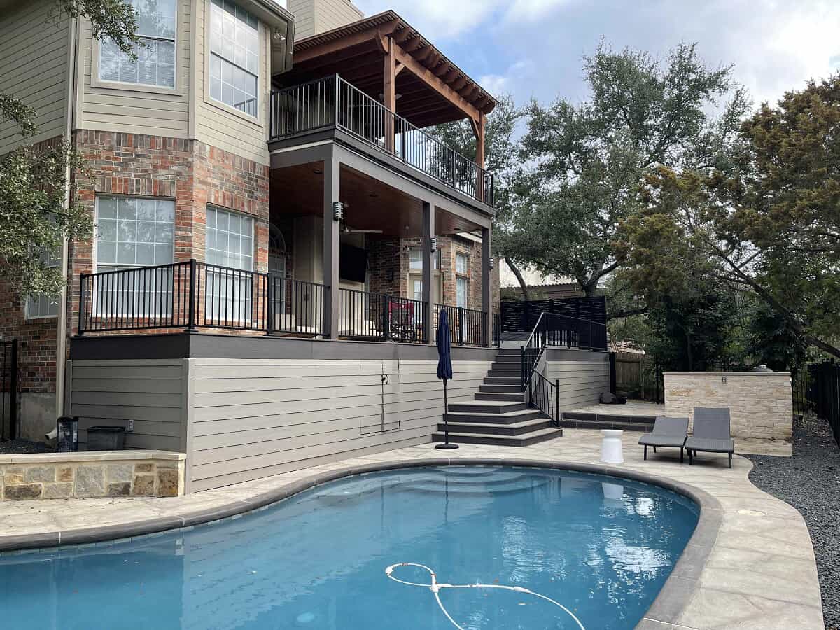 Alt Angle of Combo Project in Southwest Austin TX